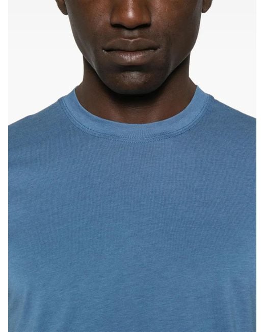 Tom Ford Blue Logo T-Shirt for men