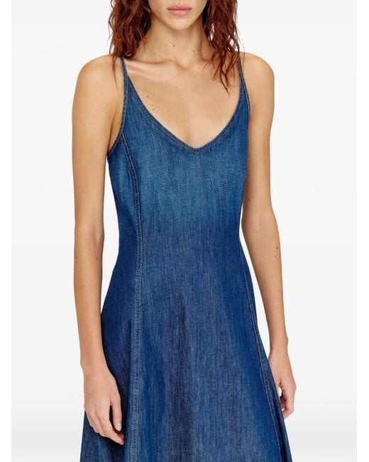 DIESEL Blue De-Beld-D Abito