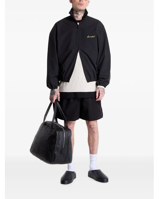 Fear Of God Black Essentials Drawstring Track Shorts for men