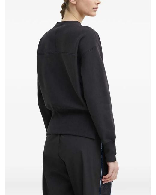 Champion Black V-Neck Sweatshirt