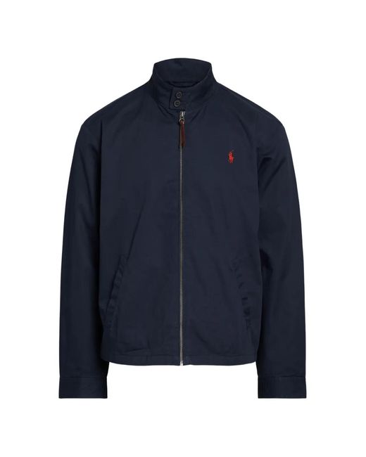 Polo Ralph Lauren Blue Logo-Detail Jacket for men