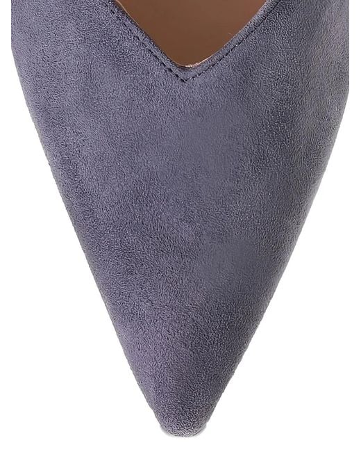 Högl Blue Laura Slingback Pointed-Toe Pumps