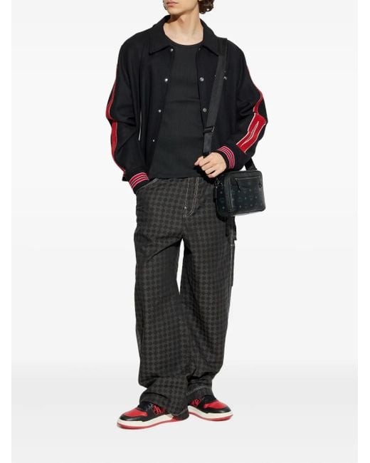Amiri Black Ribbed Top for men
