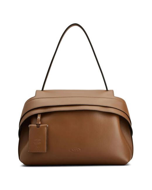 Tod's Brown Klassische Schultertasche