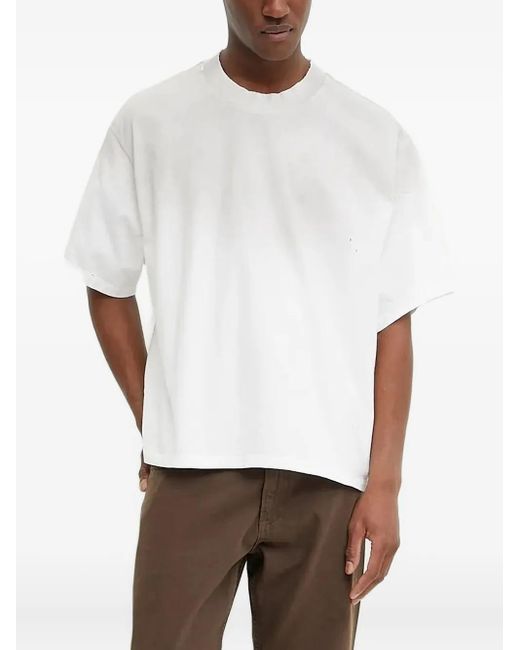 Camiseta con logo estampado Won Hundred de color White