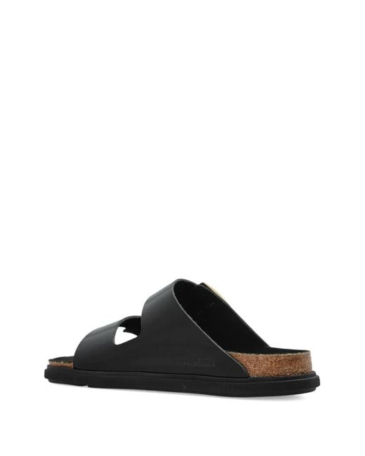 Birkenstock Black Arizona Buckle-Fastening Sandals