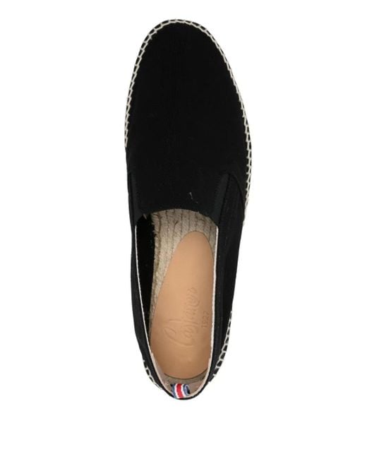 Castaner Black Canvas Espadrilles for men