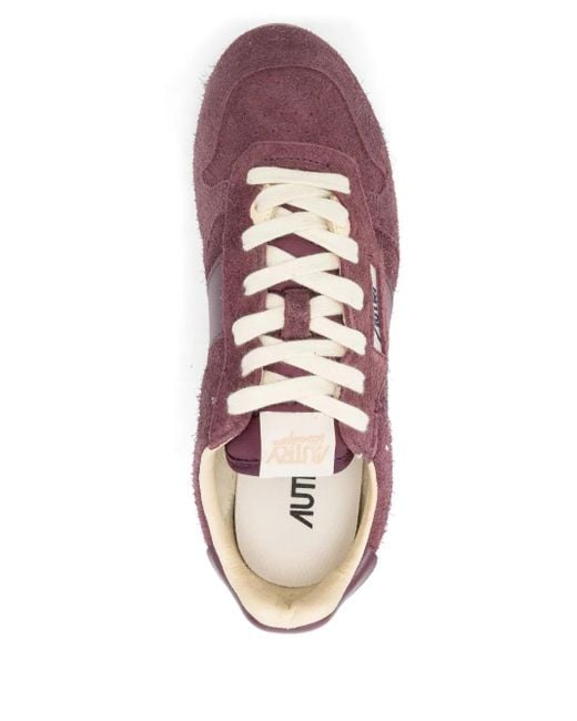 Autry Purple Windspin Sneakers