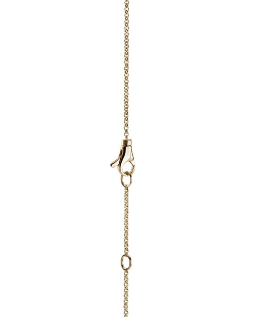 John Hardy Metallic 14K Jh Essential Star Of David Diamond Necklace