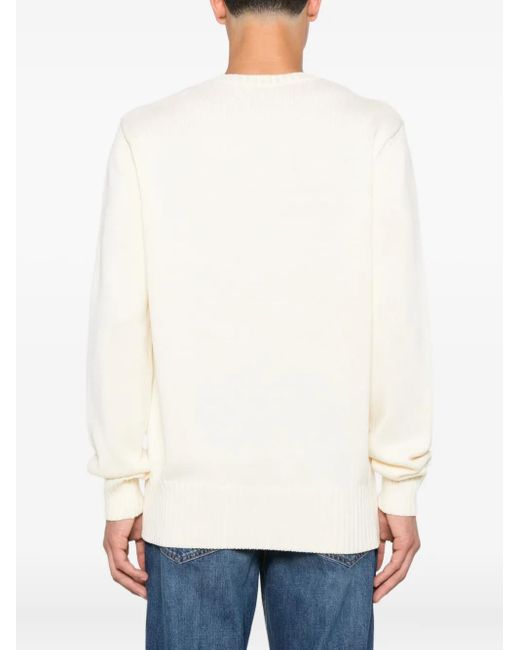 Givenchy Trui Met Geborduurd Logo in het Natural voor heren