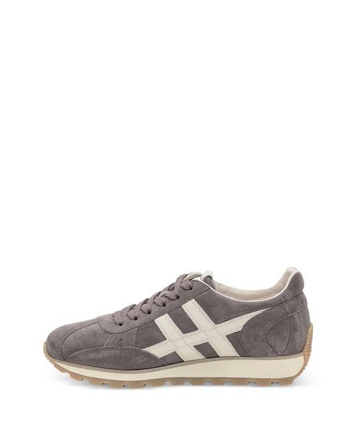 Hogan White 86Er Suede Sneakers for men