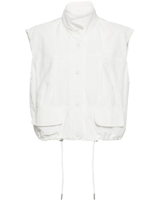 Bambah White Myra Vest