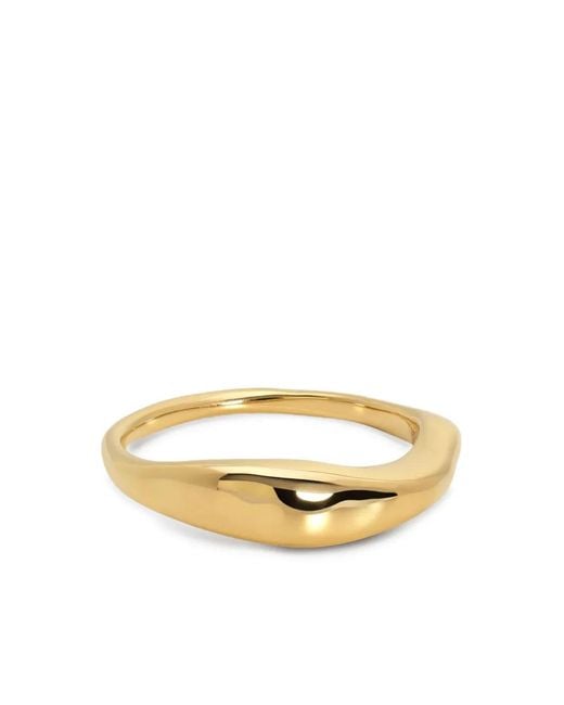 Monica Vinader Metallic Antica Stacking Ring