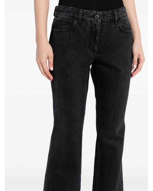 Off-White c/o Virgil Abloh Black 5pkt Flared Jeans