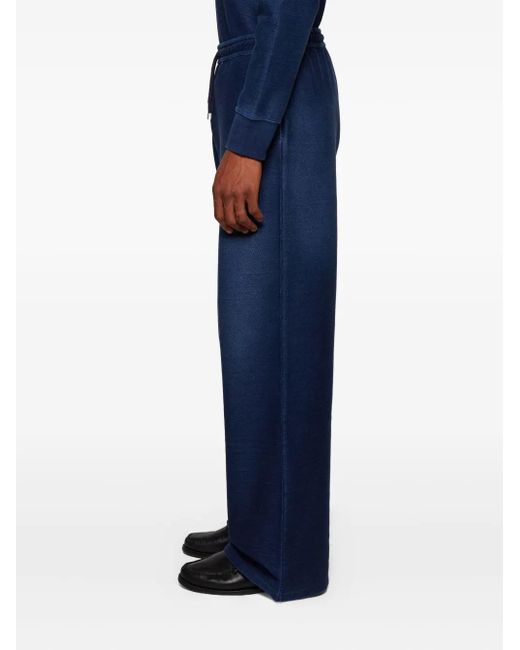 Loewe Blue Drawstring Trousers for men