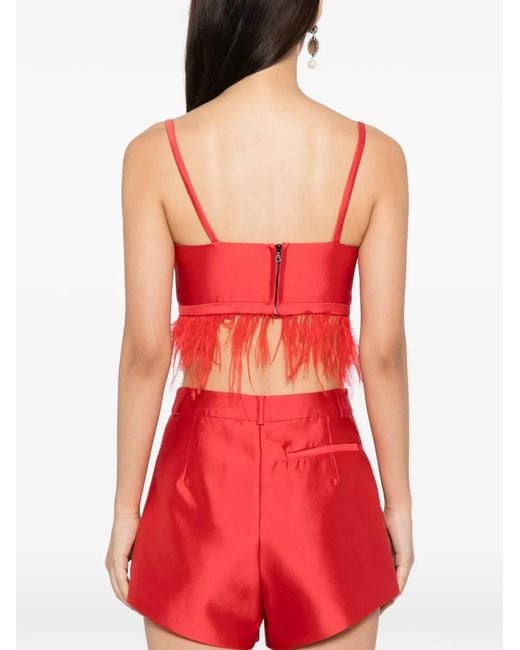 Macgraw Red Birdy Top