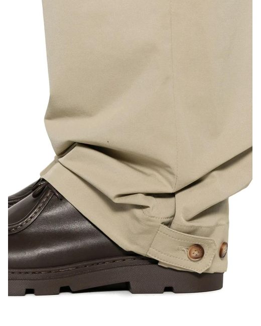 Nanushka Natural Straight-Leg Cargo Trousers for men
