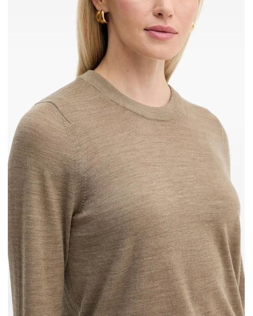 MICHAEL Michael Kors Natural Button-Cuff Wool Sweater
