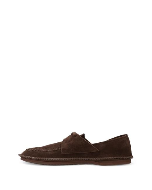 Mocassini Stringati di Premiata in Brown da Uomo