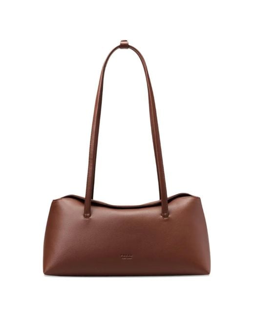 Freja NYC Brown Chrystie Shoulder Bag