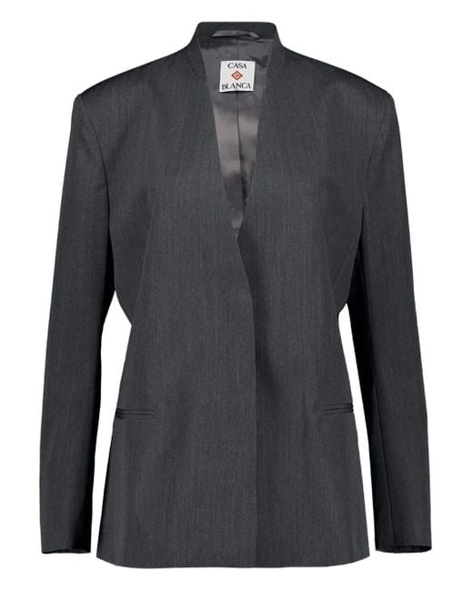 Casablanca Gray Tailored Blazer