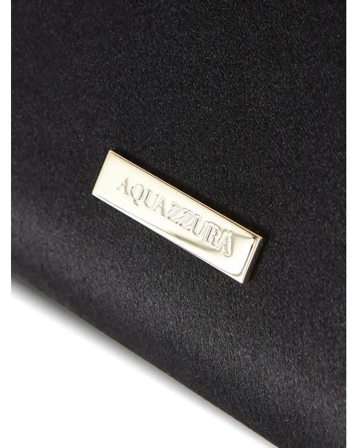 Aquazzura Bow Tie クラッチバッグ Black