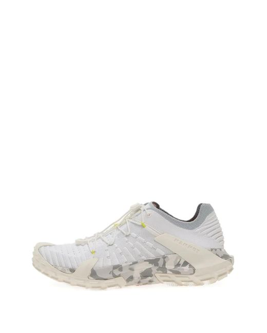 Mammut White Mesh Camouflage-Detail Sneakers for men