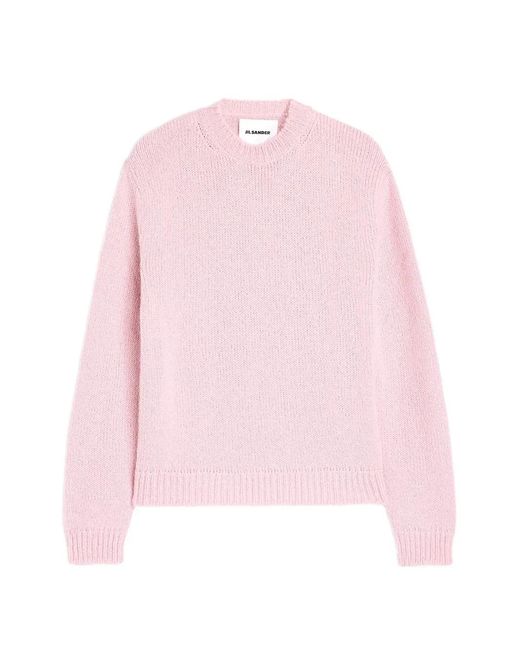 Pull À Design Côtelé Jil Sander pour homme en coloris Pink