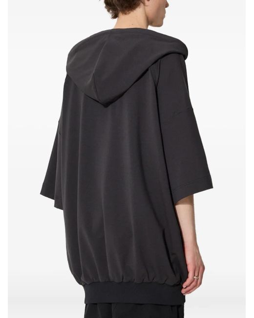 A.A.Spectrum光谱 Black Half-Sleeve Hoodie for men