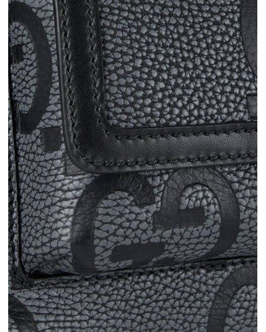 Gucci Gray Logo Pattern Pocket Belt Bag for men