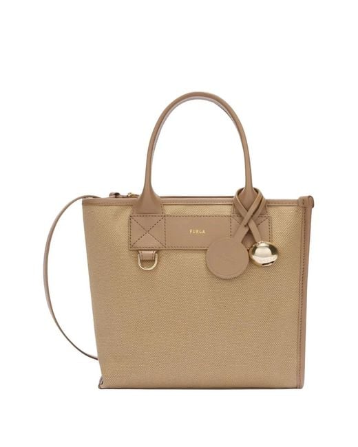 Furla Natural Small Divide It Tote Bag