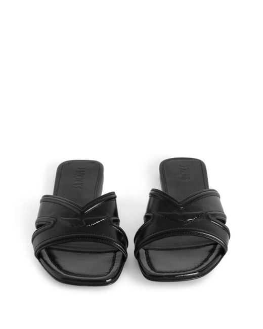 Zadig & Voltaire Black Azora Mules
