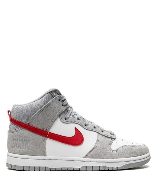 Nike White Dunk Hi Retro Se "Athletic Club" Sneakers for men