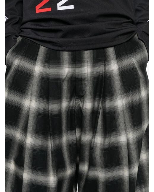 Pantalones A Cuadros LỰU ĐẠN de hombre de color Gray