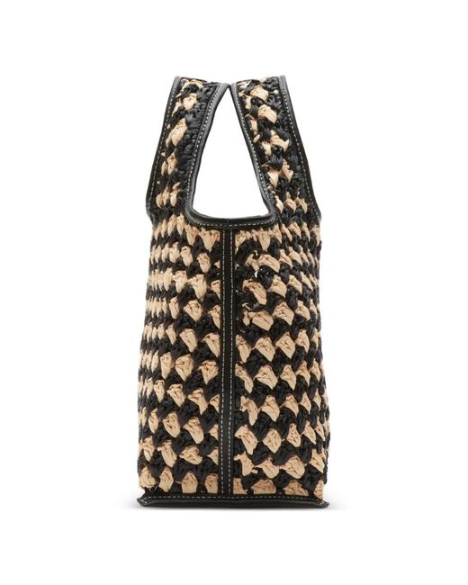 3.1 Phillip Lim Black Patterned Tote Bag