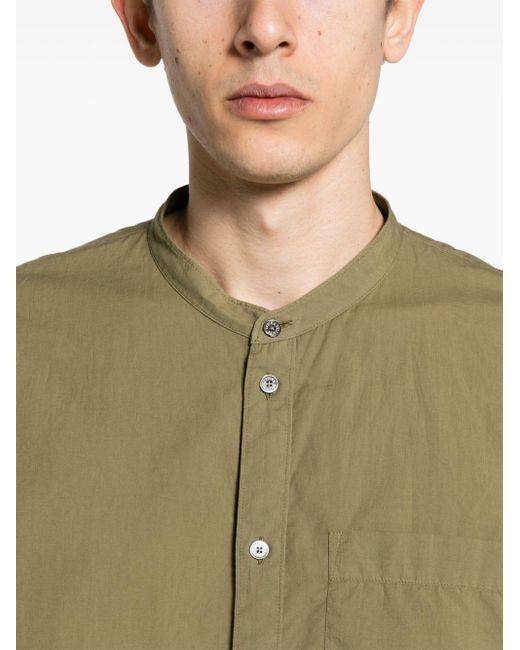 Zadig & Voltaire Green Thibault Cotton Shirt for men