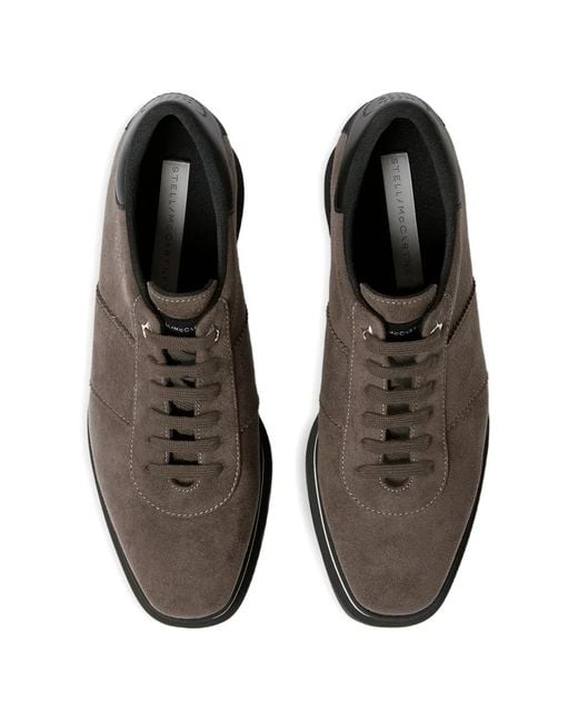 Stella McCartney Brown Elyse Platform Derby Shoes