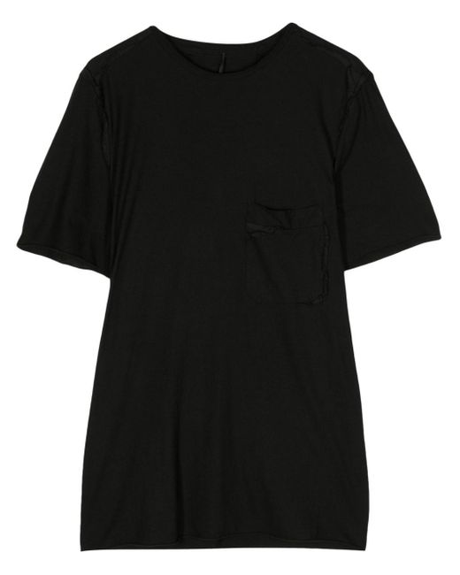 Masnada Black Cotton-jersey T-shirt for men