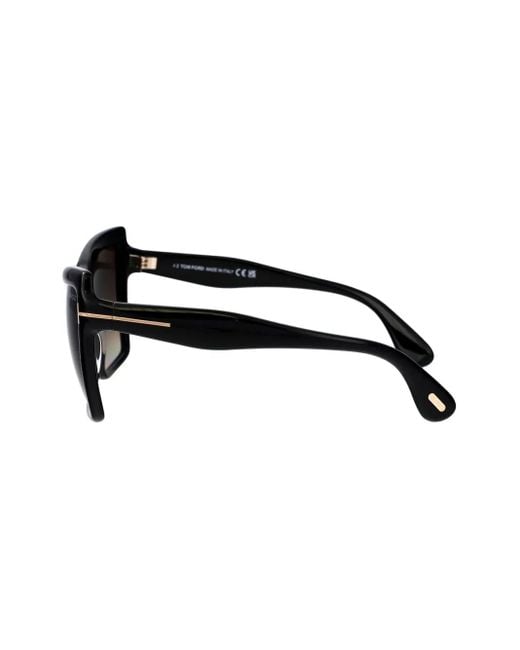 Tom Ford Black Fiore Sunglasses