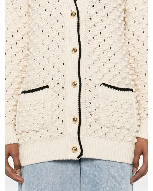 FRAME Natural Cotton Cardigan