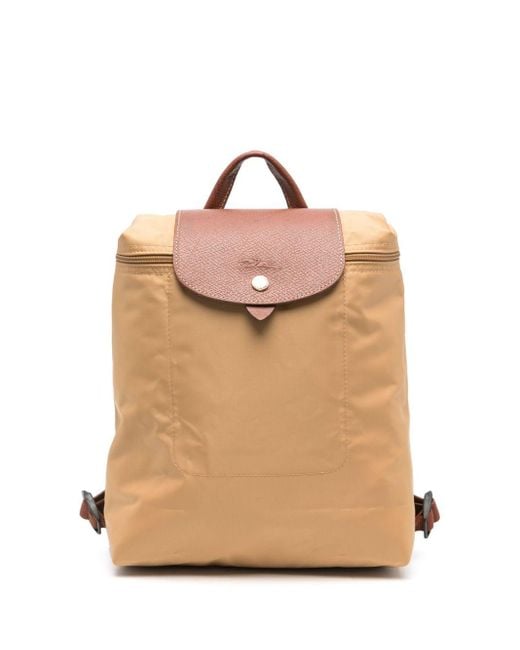 Longchamp Natural Medium Le Pliage Original Backpack