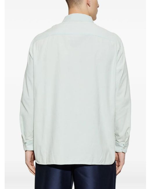 KENZO White Pocket Shirt for men
