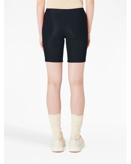 AMI Blue Cotton Shorts