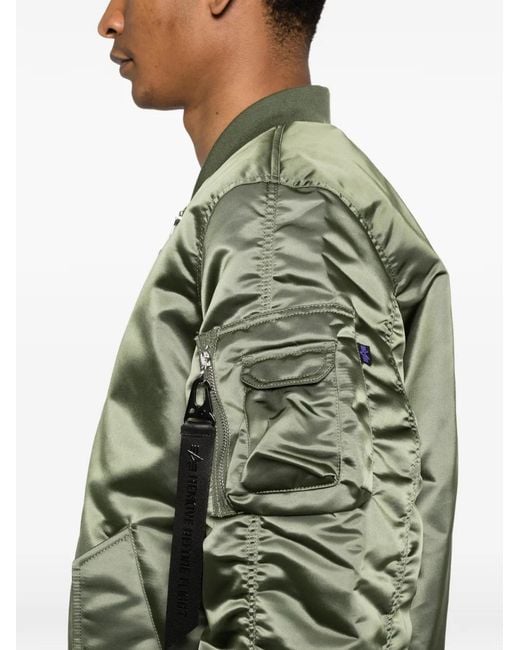 Alpha Industries Green Bomber Jacket for men