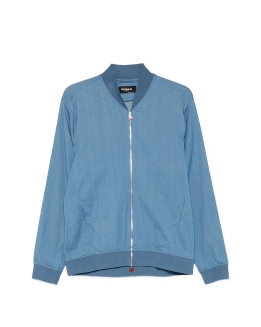Kiton Jacke Mit Reißverschluss in Blue für Herren