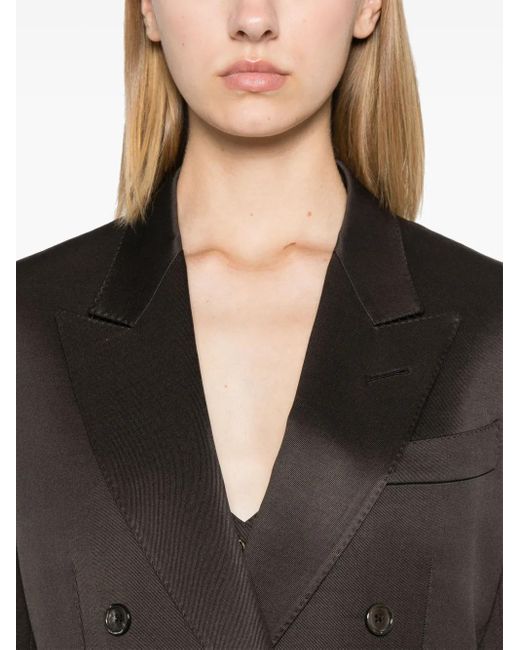Blazer Doppiopetto di Tom Ford in Black
