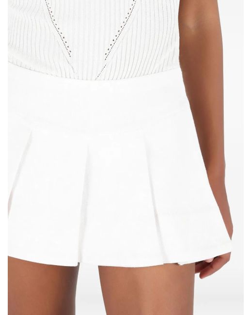 Roberto Cavalli ジップアップ スカート White