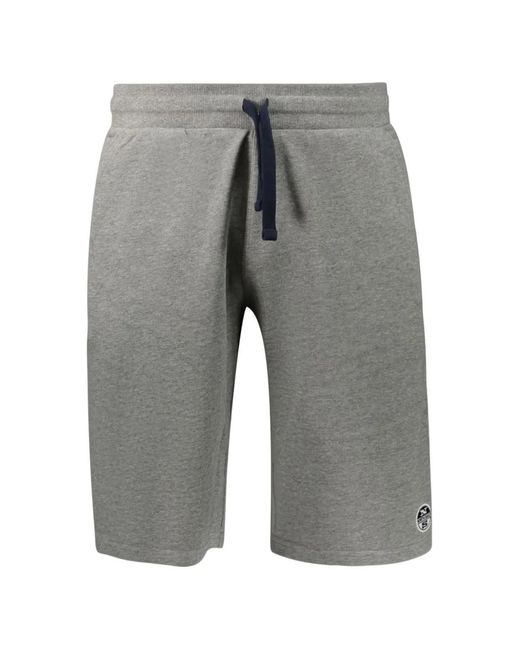 North Sails Gray Short De Bain À Lien De Resserrage for men
