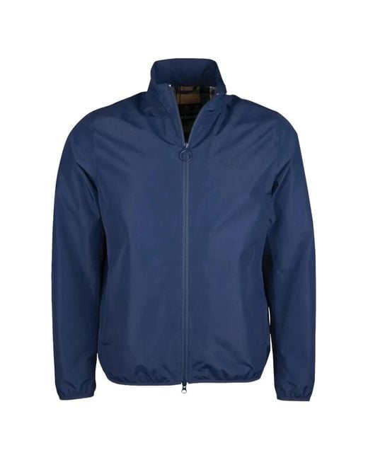 Barbour Blue Korbel Waterproof Jacket for men