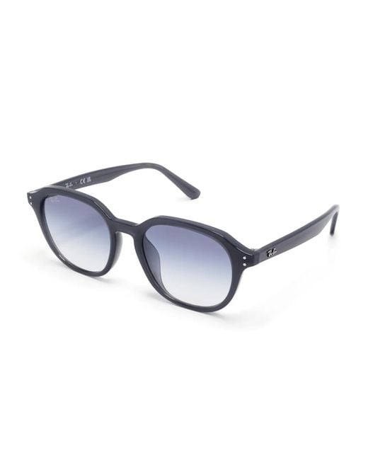 Ray-Ban Blue Square-Frame Sunglasses